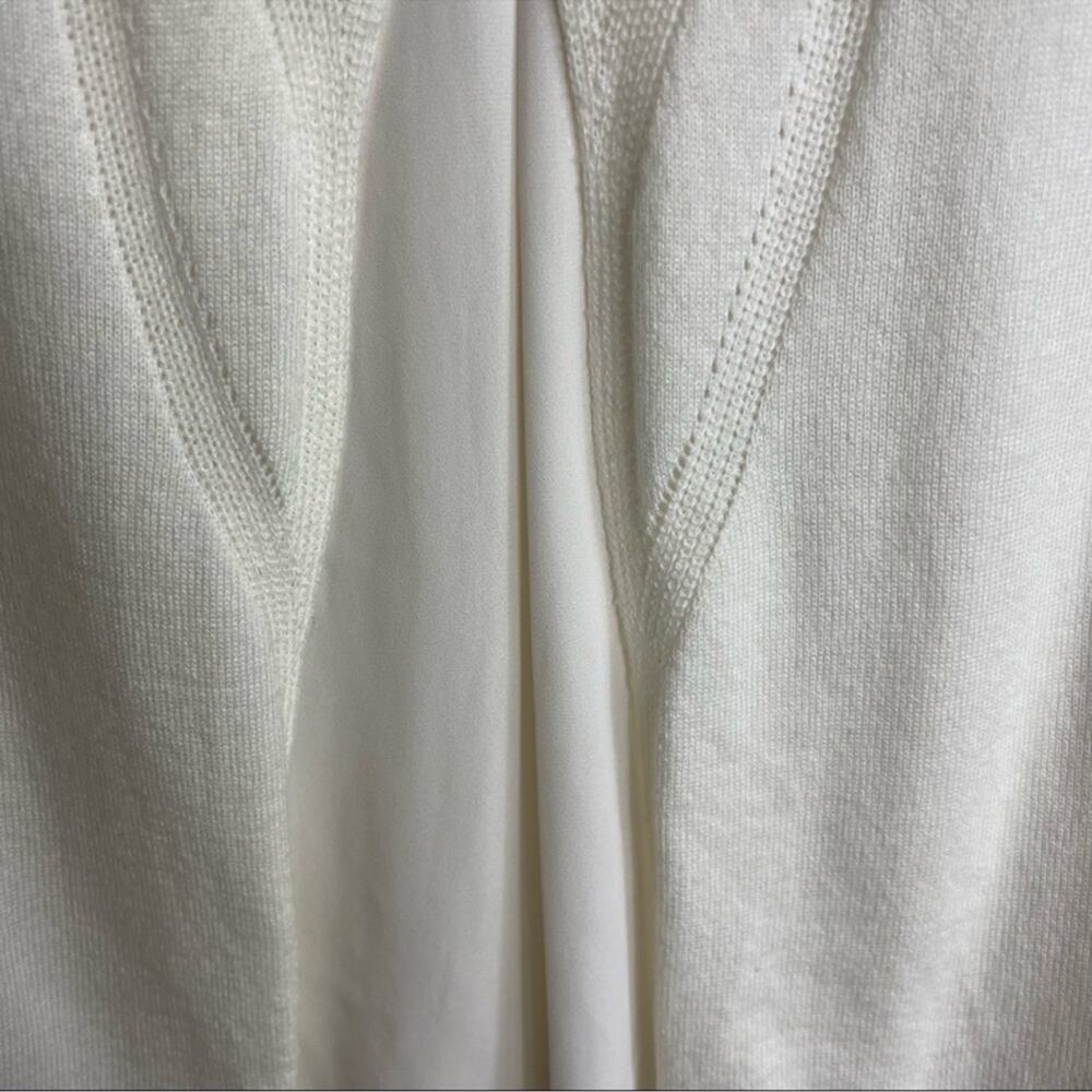 SOFT SURROUNDINGS Sirena A-Line Sweater Chiffon Insert in PS - Picture 6 of 7